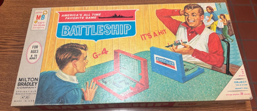 Vintage battleship board game - vintage,
