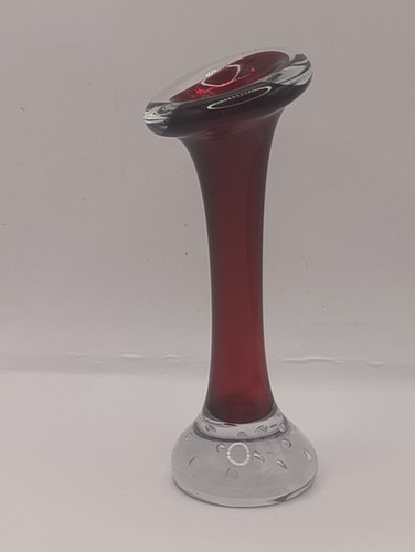 Vintage cranberry glass aseda - glass,