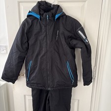 NEW BOYS FIVE SEASONS SNOWBOARD SKI SUIT, AGE 11-12, SKI JACKET & SKI TROUSERS