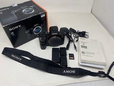 Sony A7 II ILCE-A7M2 Camera With Batteries, Sd Card Charger And Manual 