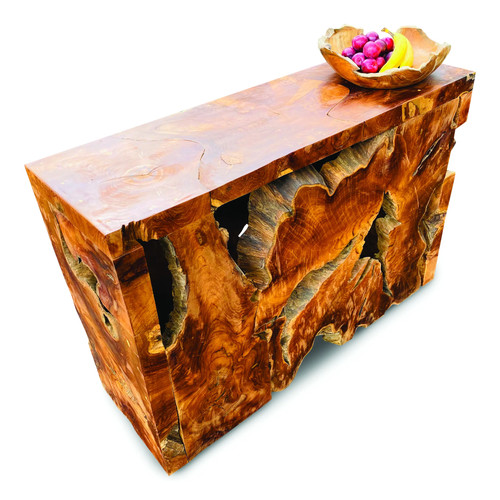 Teak root block - teak, 120cm