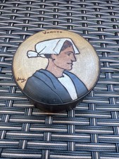 vintage French folk art wooden