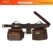 TOURBON Leather Tool Belt