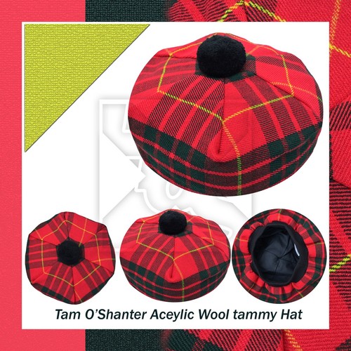 Cameron clan tartan tam - cameron, o'