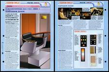 Captains Chair - USS Enterprise NCC-1701 - Star Trek Fact File Page