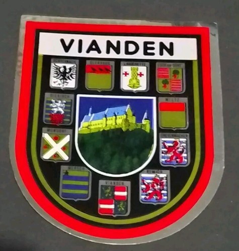 Vianden luxembourg sticker - ,