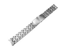 20mm Solid Stainless Steel Strap Bracelet compatible with OMEGA SeaMaster Watch
