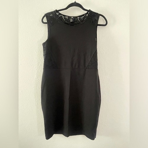 Black sleeveless mini - h&m,