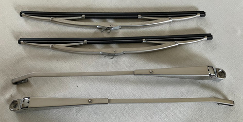 Pair wiper arms and blades - pair, of
