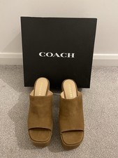 Coach Blocked Platform Heels