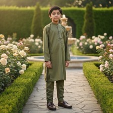 Boys Shalwar Kameez  For EID And  Special Occasion