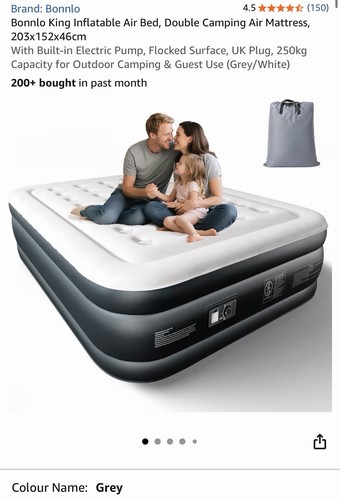 Bonnlo king inflatable air - king,
