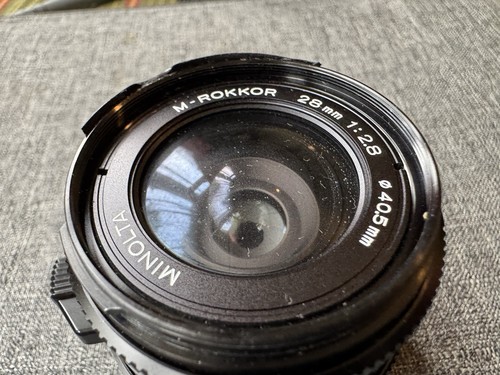 Minolta rokkor 28mm 8 - m-rokkor, f2.8