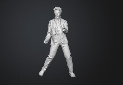Elvis presley young man figure - presley,
