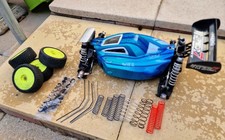 Hyper 7 Brushless 1/8th RC Car Roller 4WD Buggy Chassis Lipo + Spares