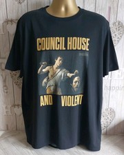 Rapanui Men's 2XL David & Goliath Council House & Violent CHAV Organic T-Shirt
