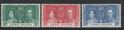 Cayman islands 1937 coronation - cayman,
