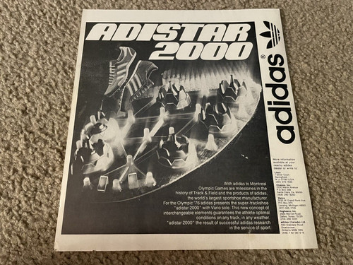 1976 adidas adistar 2000 track - 2000,