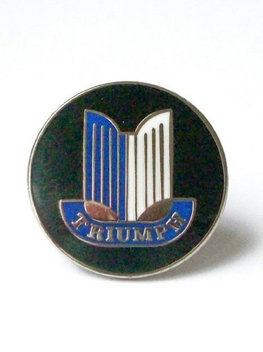 Triumph lapel pin - lapel, badge