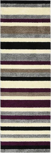 Linea striped rug - striped, washable