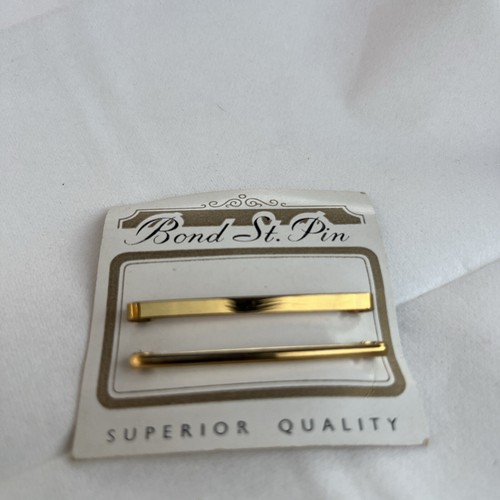 Vintage tie pins bond st - pins,