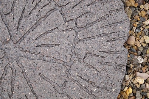 Garden stepping stone recycled - stepping,