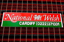 NATIONAL WELSH (+ dragon)