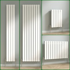Designer Flat Panel Radiator Vertical Horizontal White Central Heating Rads UK