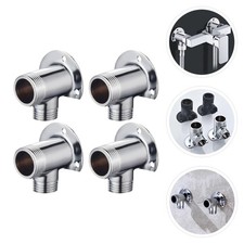  4 Pcs Shower Installation Kit Alloy Adapter Surface Mounting Plate