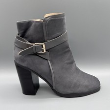 Peacocks Ankle Boots Grey Zips