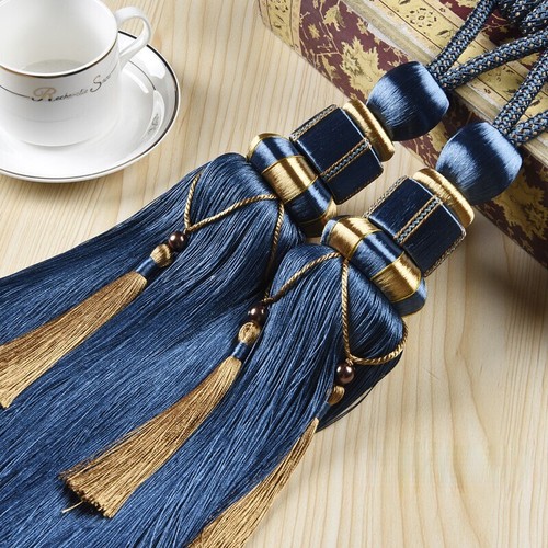 Pair curtain tie backs - curtain,