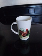 Mug Chicken Cockerel Richard Macneil Fine China Worcester England Lesser & Pavey