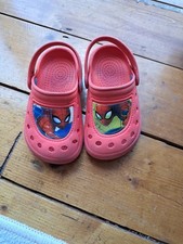 Childrens Spiderman Croc Type
