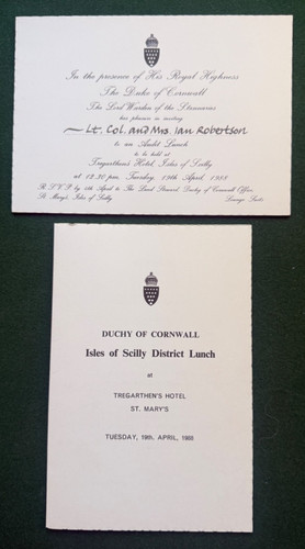 Antique duchy cornwall - of,