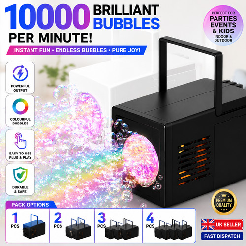 Automatic bubble machine 10000 - automatic,