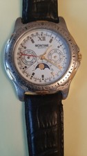 Montine Mans Vintage Moonphase Quartz Watch