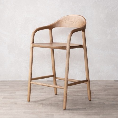 Wooden scandinavian style bar - style,