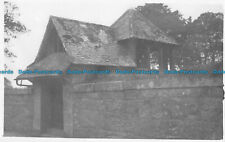 R054649 Old Postcard. Wall and Entrance