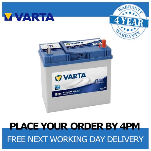 Varta b31 car battery - 12v, blue
