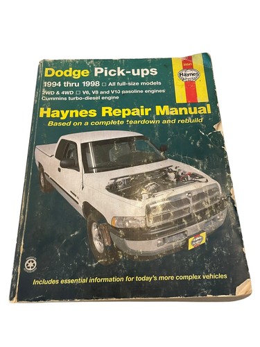 Haynes 30041 manual - haynes, 1994-1998