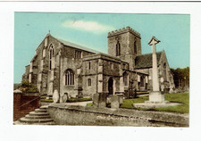 POSTCARD COLOUR PHOTO THE CHURCH, WANTAGE.
