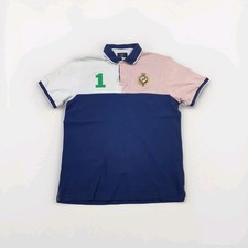 Hackett Polo Shirt Blue White