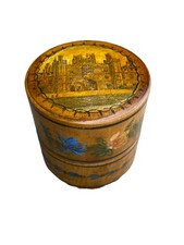 Tunbridge Ware Whitewood Pre-mosaic Rare Scent Bottle Box Hampton Court London