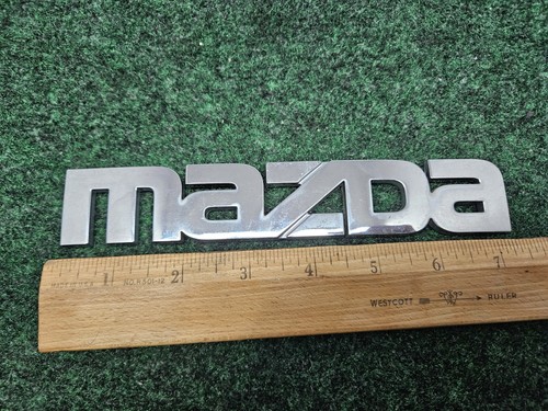 Mazda oem chrome - emblem, badge