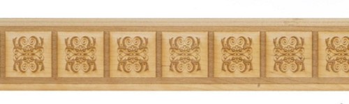 Dolls house wainscot interior - house,