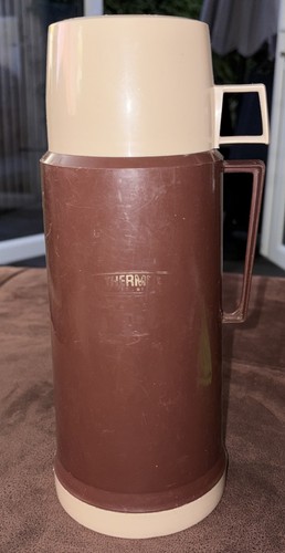 Vintage thermos vacuum - thermos, flask