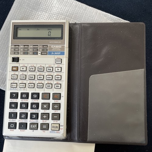 Casio 3600p vintage - fx-3600p,