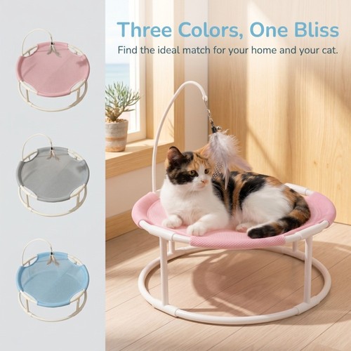 Breathable cat hammock - cat,