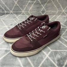 Animal Low Top Lace Up Trainers Men’s Size 9 Skateboarding Burgundy
