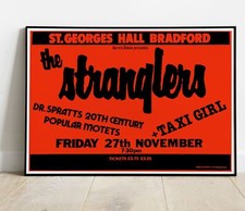 The Stranglers Bradford Tour Poster - Live Up To 36"